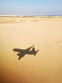 Scenic view of desert