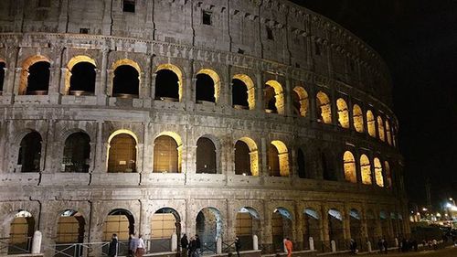 View of coliseum