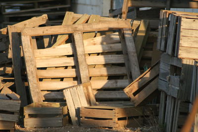 Stack of wood