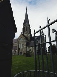 Low angle view of cathedral against sky