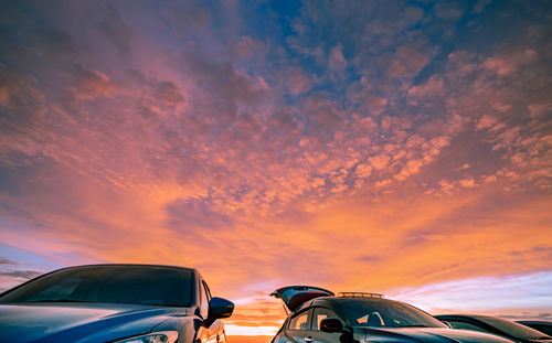 Scenic view of sky during sunset