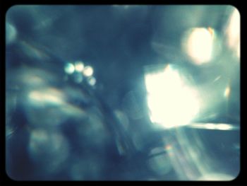 View of illuminated building