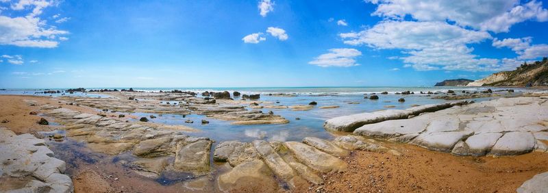 Rocks on beach