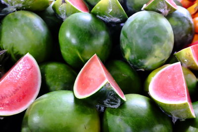 Full frame shot of fruits