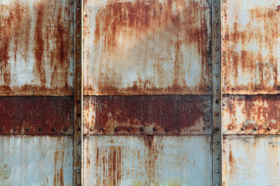 Full frame shot of weathered wall