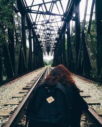 Railroad tracks