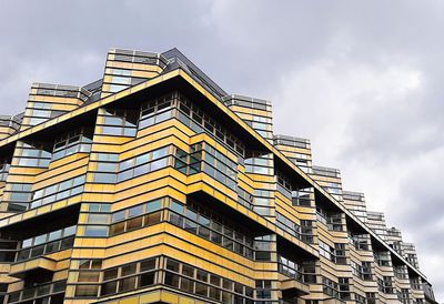 Low angle view of building against sky