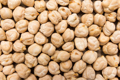 Full frame shot of chickpeas