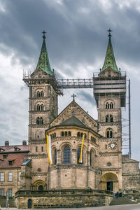 Bamberg cathedral is a church in bamberg, germany, completed in the 13th century