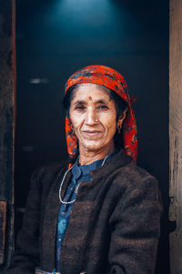 Portrait of a smiling young woman