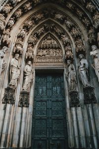 Low angle view of cathedral