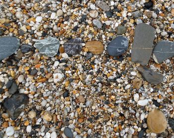 Full frame shot of stones