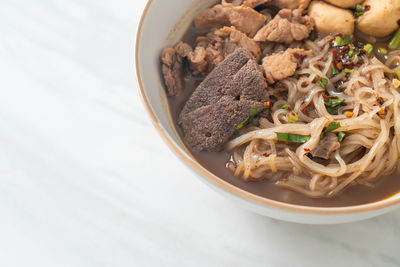 Close-up of food in bowl