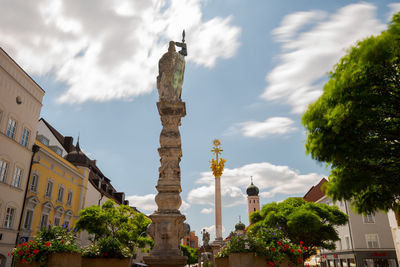 Panoramic view of historic building against sky