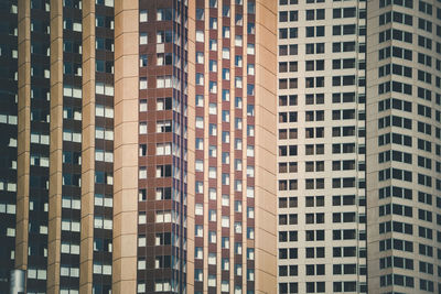 Full frame shot of residential building