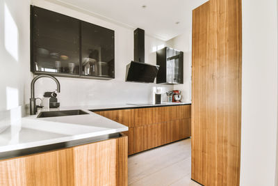 Interior of modern kitchen