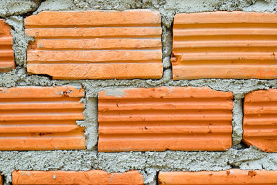 Close-up of brick wall