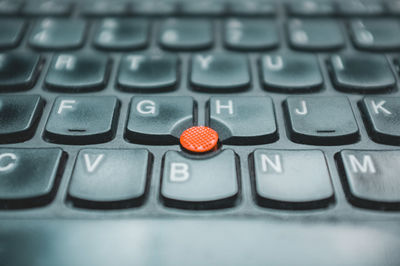 Full frame shot of computer keyboard