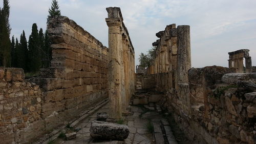 View of historic building against sky