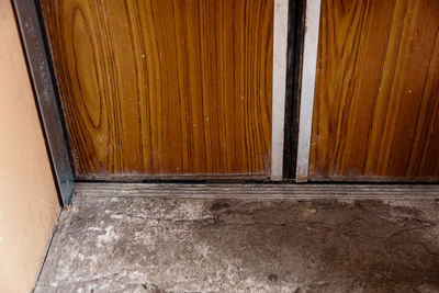 Closed door