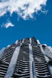 Low angle view of buildings against sky