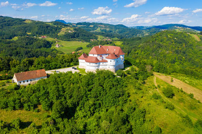 Veliki tabor castle in rural croatia