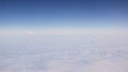 Scenic view of cloudscape against sky