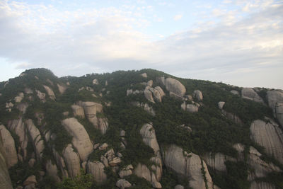 Panoramic view of landscape against sky