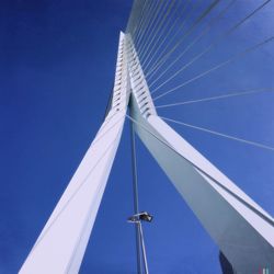 Low angle view of built structure against blue sky