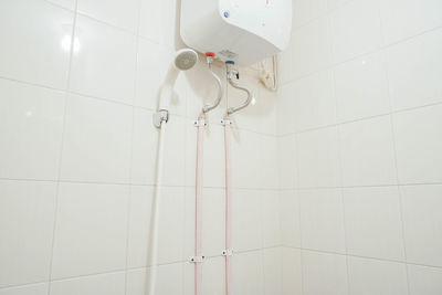 Close-up of shower