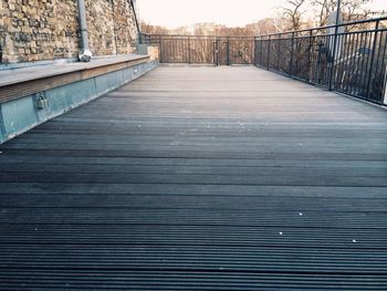 Walkway along buildings