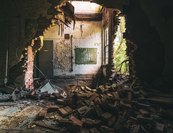 Abandoned building