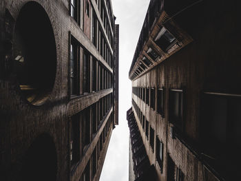 Low angle view of building against sky
