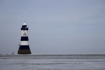 A lighthouse in nglesey north wales.