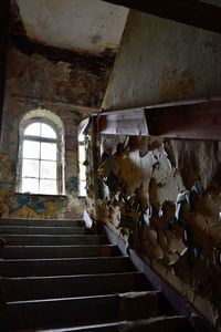 Staircase in old building