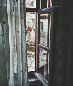 Window of old building