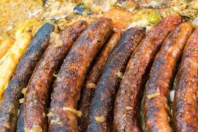 Full frame shot of food