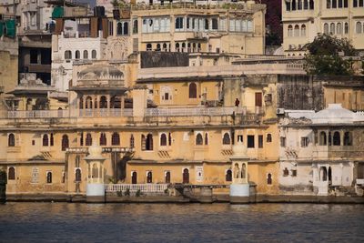 View of buildings at waterfront