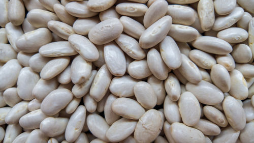 Full frame shot of haricot beans