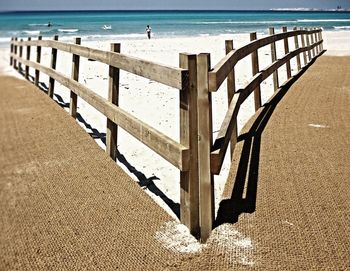 Scenic view of beach