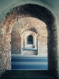 Interior of old building