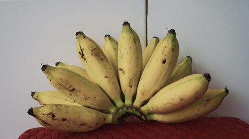 High angle view of fruit on table