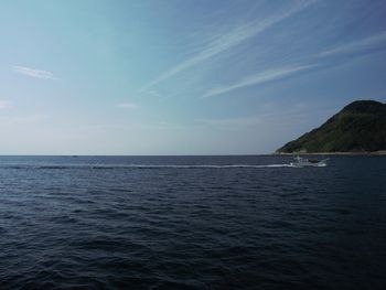 Scenic view of sea and sky
