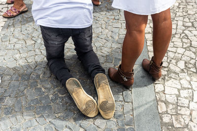 Catholics are seen attending the open-air mass on the last friday of 2024.