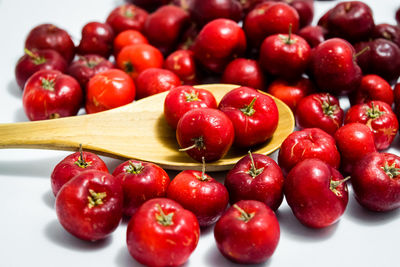 Close-up of strawberries