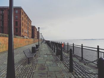 Footpath leading to sea