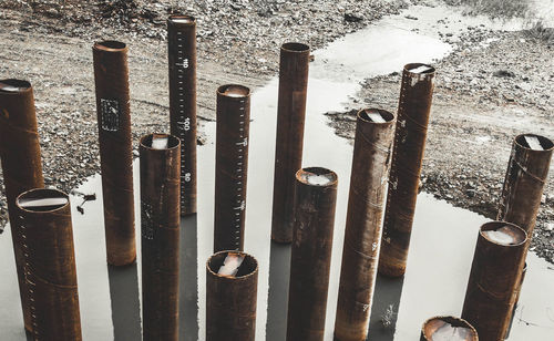 Close-up of rusty metal