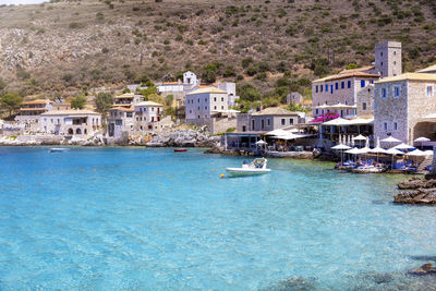 Buildings at waterfront