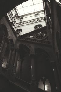 Low angle view of window