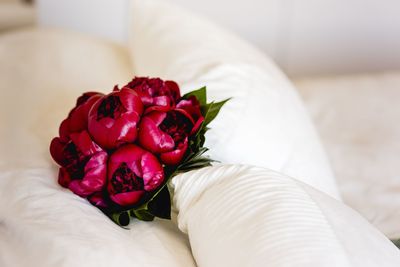 Close-up of rose bouquet